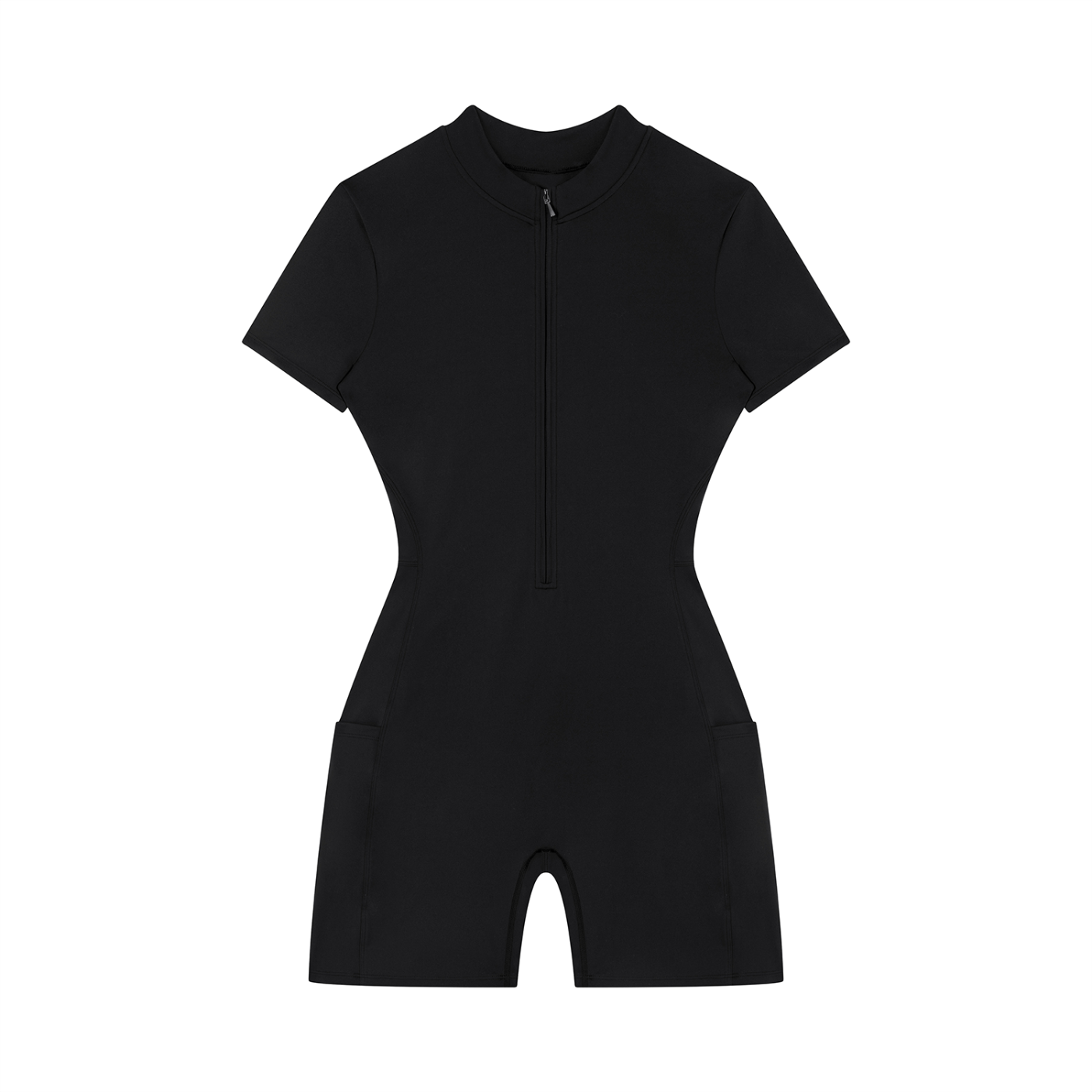 Luxy Rider Women's Quarter-Zip Short Sleeve Romper