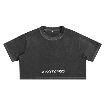 Luxy Washed Crop Top