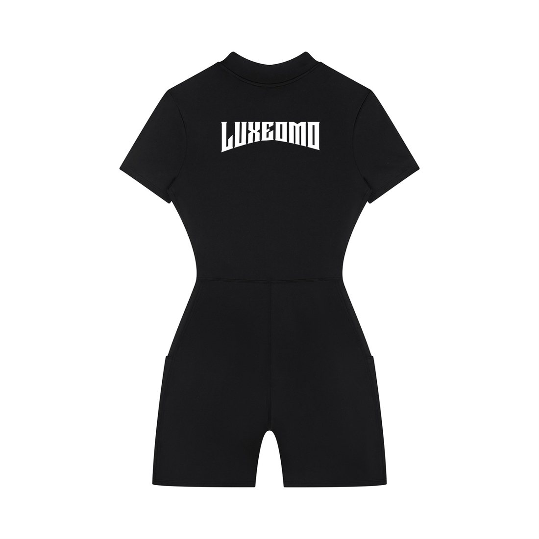 Luxy Rider Women's Quarter-Zip Short Sleeve Romper