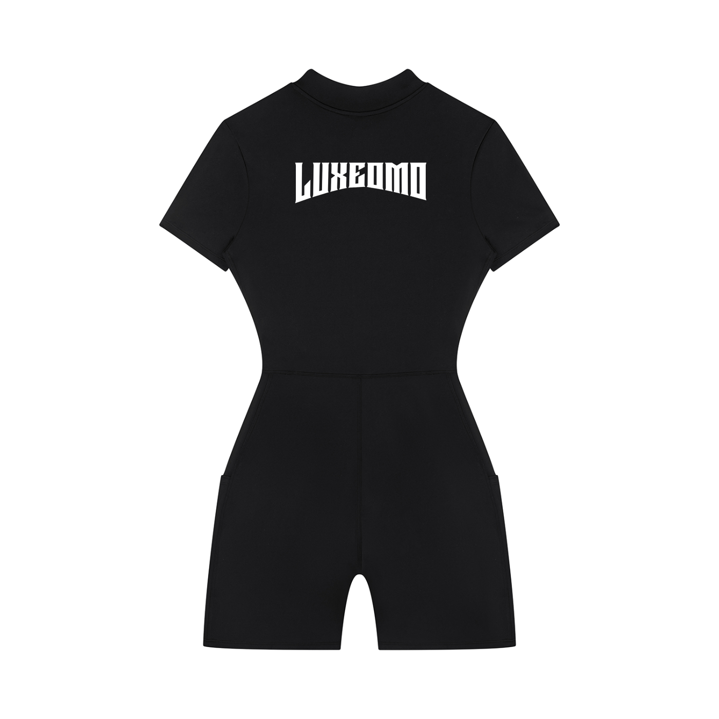 Luxy Rider Women's Quarter-Zip Short Sleeve Romper