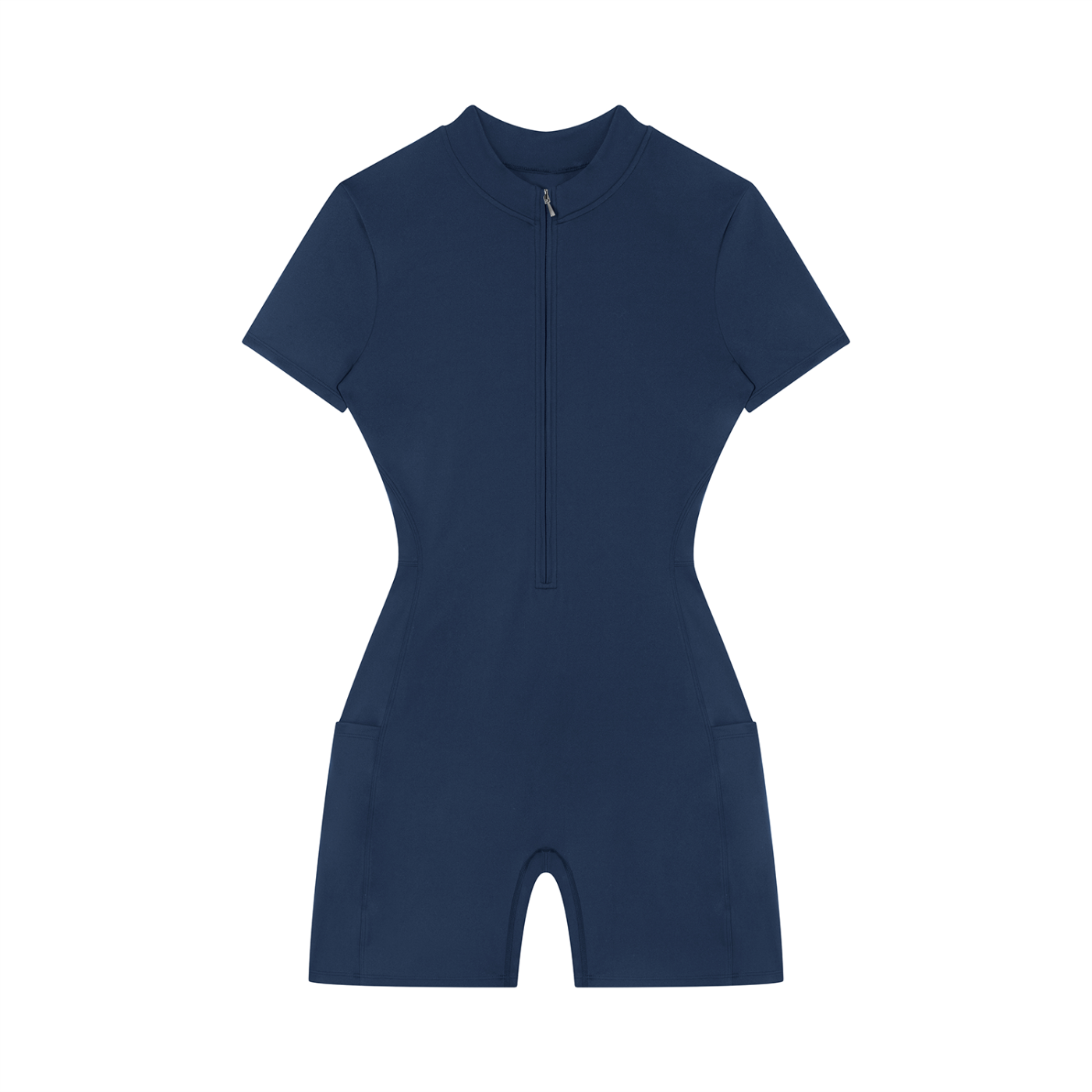 Luxy Rider Women's Quarter-Zip Short Sleeve Romper