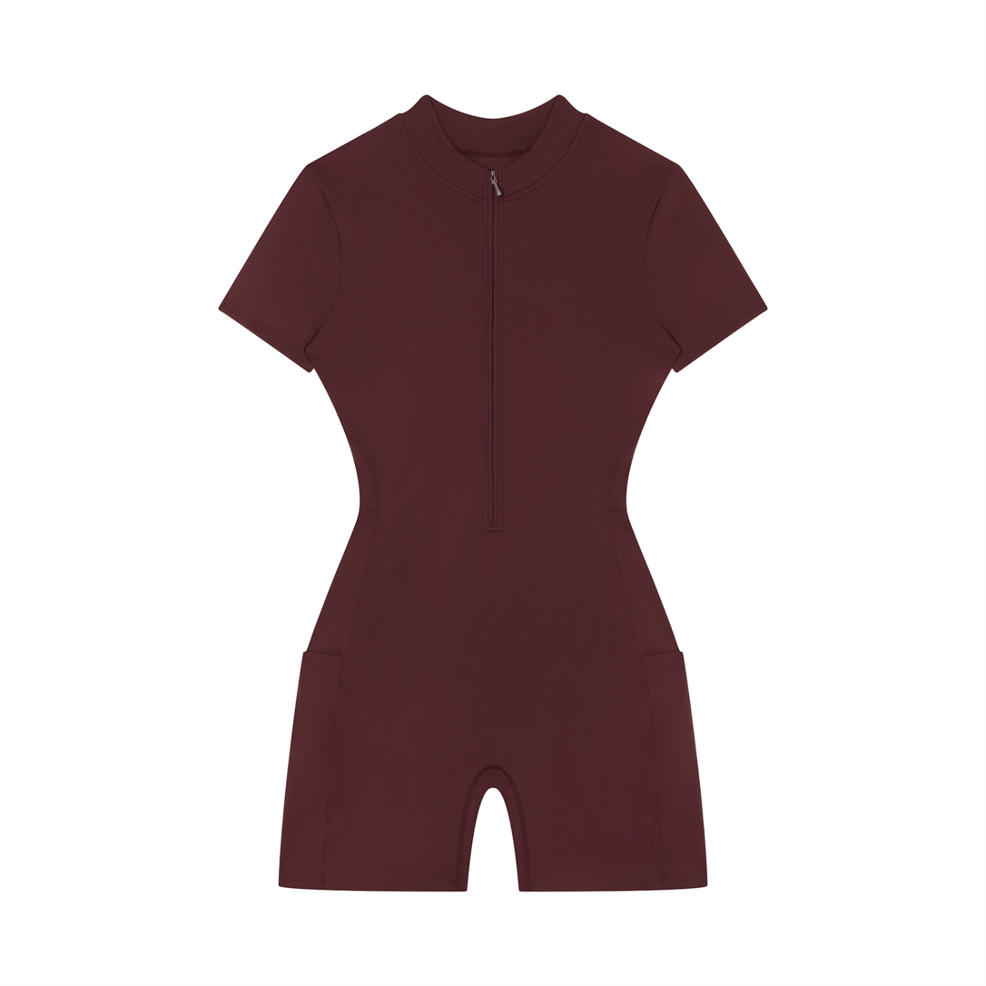 Luxy Rider Women's Quarter-Zip Short Sleeve Romper