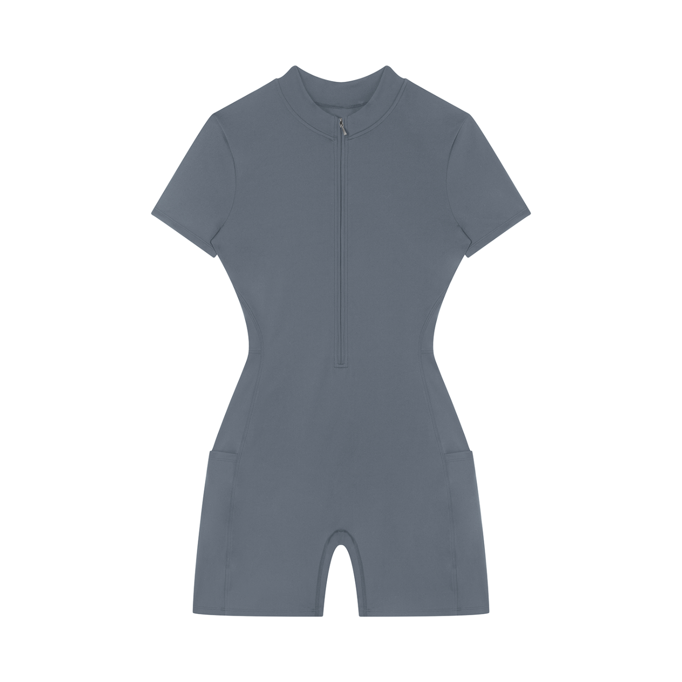 Luxy Rider Women's Quarter-Zip Short Sleeve Romper